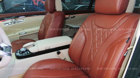 Bọc ghế da Nappa ô tô Mercedes S Class: Cao cấp, Form mẫu chuẩn, mẫu mới nhất